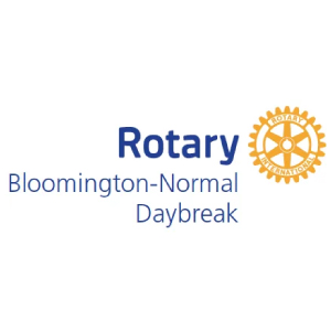 Rotary Bloomington-Normal Daybreak Logo